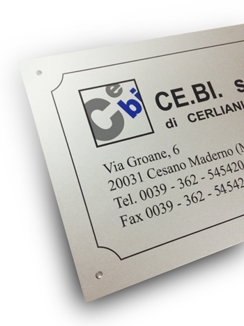 Targhe Professionisti - Clab & Associati